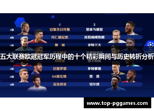 五大联赛欧冠冠军历程中的十个精彩瞬间与历史转折分析 五大联赛欧冠冠军历程中的十个精彩瞬间与历史转折分析