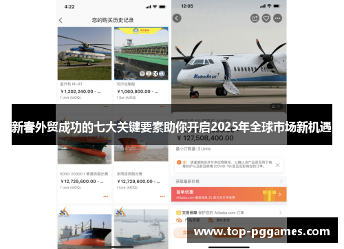 新春外贸成功的七大关键要素助你开启2025年全球市场新机遇 新春外贸成功的七大关键要素助你开启2025年全球市场新机遇